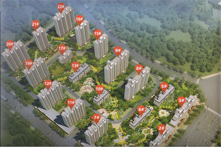 紫藤花园110平套二精装修售113万
